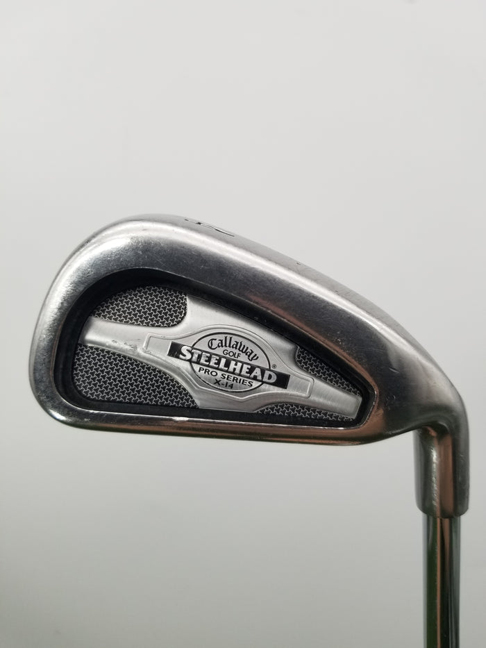 2000 CALLAWAY STEELHEAD X14 PRO SERIES 4 IRON XSTIFF FCM RIFLE PRECISION GOOD