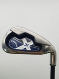 2007 CALLAWAY X18 6 IRON LIGHT FLEX CALLAWAY SYSTEM UL 55 37.5" FAIR