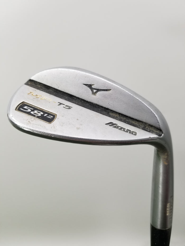 2014 MIZUNO MP T5 WHITE SATIN WEDGE 58*/12 WEDGE FLEX TRUE TEMPER XP105 GOOD