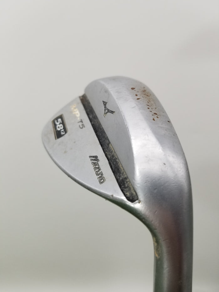 2014 MIZUNO MP T5 WHITE SATIN WEDGE 58*/12 WEDGE FLEX TRUE TEMPER XP105 GOOD