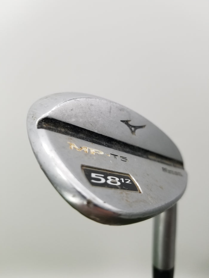 2014 MIZUNO MP T5 WHITE SATIN WEDGE 58*/12 WEDGE FLEX TRUE TEMPER XP105 GOOD
