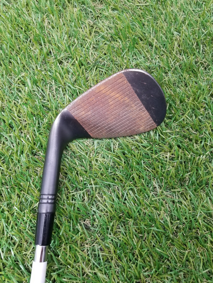 2019 TAYLORMADE MILLED GRIND 2 MATTE BLACK WEDGE 58/LB08 STIFF DYN GOLD GOOD