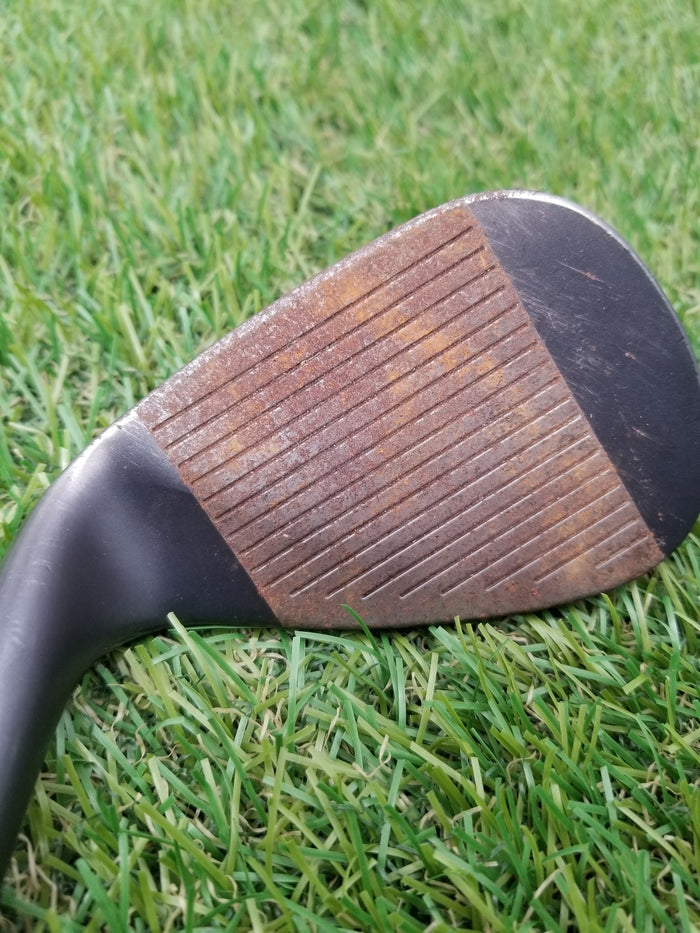 2019 TAYLORMADE MILLED GRIND 2 MATTE BLACK WEDGE 58/LB08 STIFF DYN GOLD GOOD