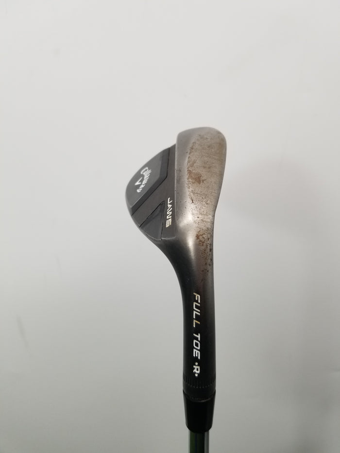 2021 CALLAWAY JAWS FULL TOE WEDGE 58*/10 REGULAR DYN GOLD SPINNER 34.5" GOOD