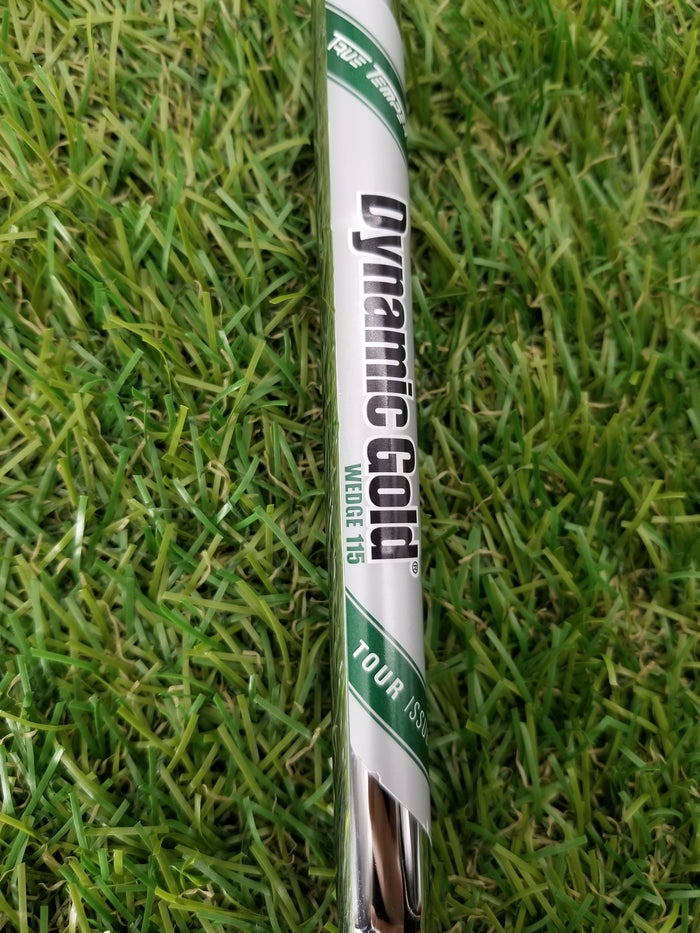 2023 TAYLORMADE MILLED GRIND 4 WEDGE 56*/12 WEDGEFLEX DYNGOLD 34.75" VERYGOOD