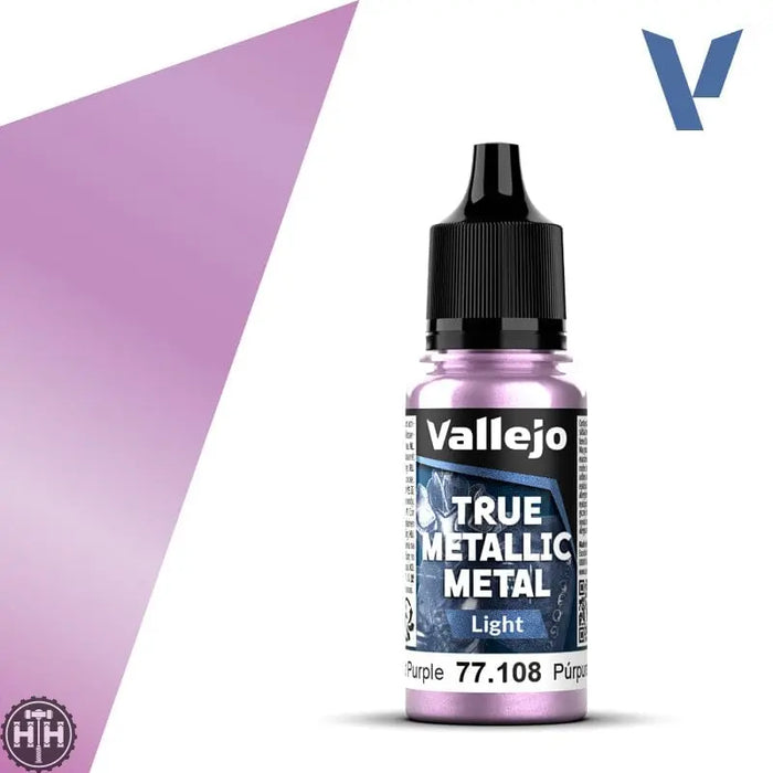 77108 - True Metallic: Metal Light Amethyst Purple 18ml True Metal Vallejo