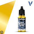 77122 - True Metallic: Metal Base Radiant Yellow 18ml True Metal Vallejo