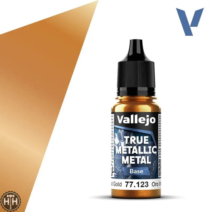 77123 - True Metallic: Metal Base Imperial Gold 18ml True Metal Vallejo