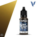 77142 - True Metallic: Metal Shade Radiant Yellow 18ml True Metal Vallejo
