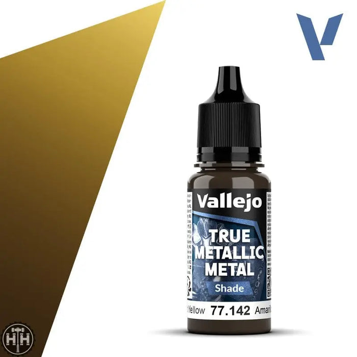 77142 - True Metallic: Metal Shade Radiant Yellow 18ml True Metal Vallejo