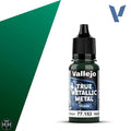 77153 - True Metallic: Metal Shade Beetle Green 18ml True Metal Vallejo