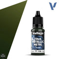 77156 - True Metallic: Metal Shade Greenish Gold 18ml True Metal Vallejo