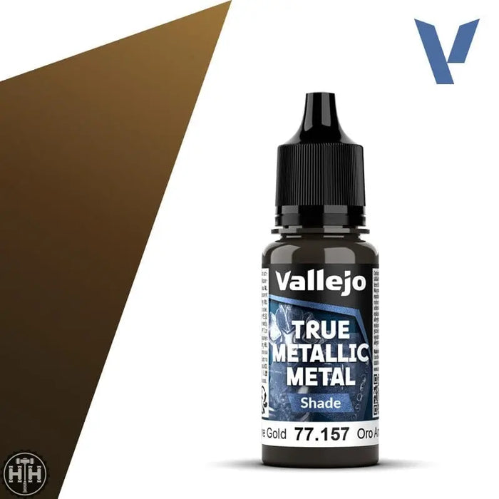 77157 - True Metallic: Metal Shade Arcane Gold 18ml True Metal Vallejo