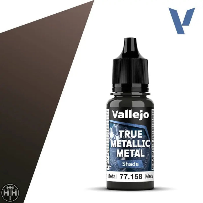 77158 - True Metallic: Metal Shade Rusty Metal 18ml True Metal Vallejo