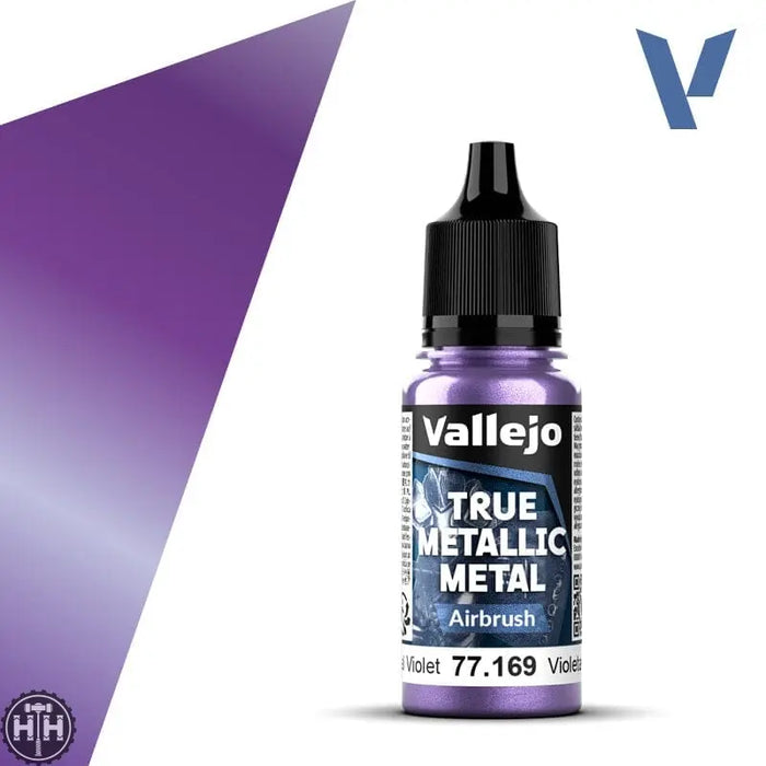 77169 - True Metallic: Metal Airbrush Celestial Violet 18ml True Metal Vallejo
