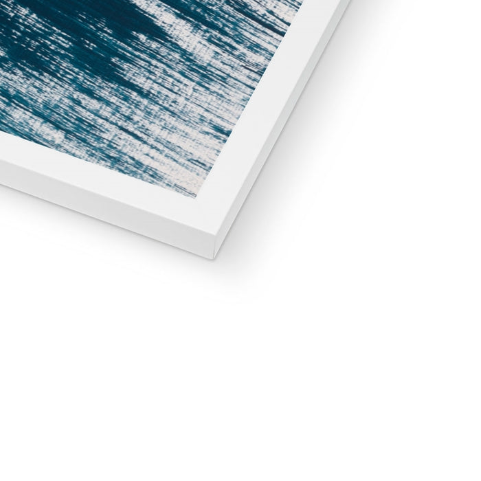 Abstract Ink Wave Art Print No 1 - Unframed