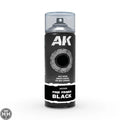 AK1009 Fine Primer Black - Spray 400ml (2 nozzles) Primer Spray AK Interactive