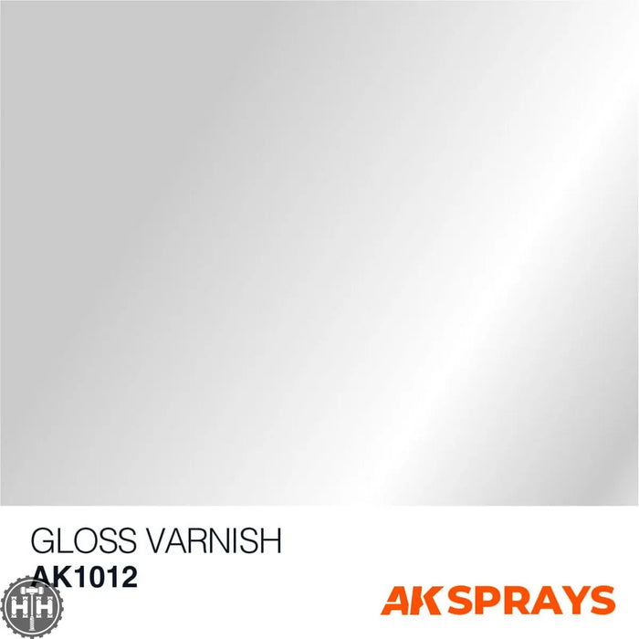 AK1012 Gloss Varnish - Spray 400ml (2 nozzles) Varnish Spray AK Interactive
