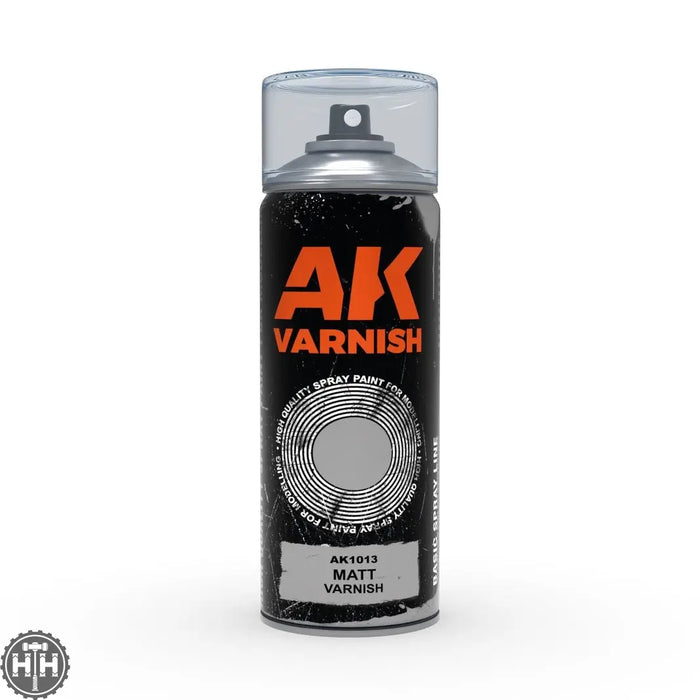 AK1013 Matt Varnish - Spray 400ml (2 nozzles) Varnish Spray AK Interactive