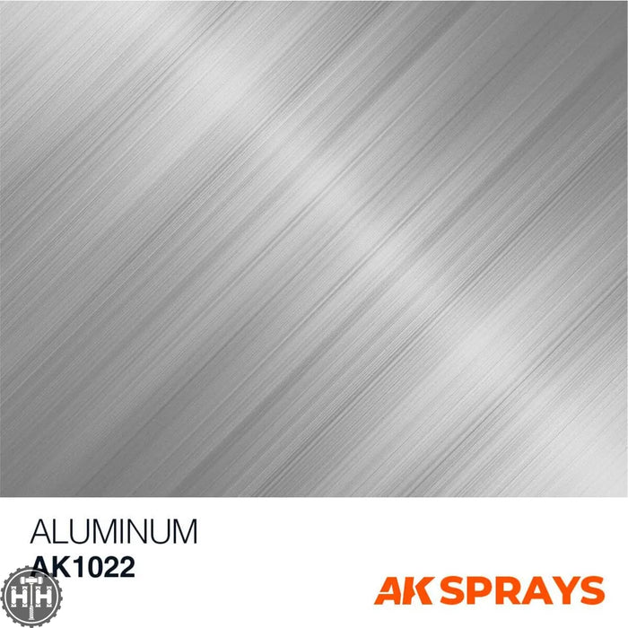 AK1022 Aluminum - Spray 150ml Primer Spray AK Interactive