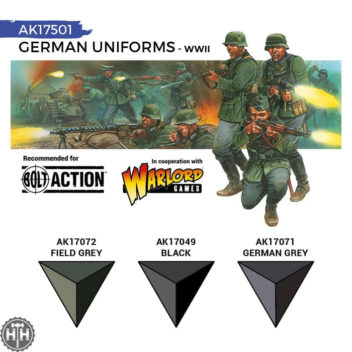 Ak17501 German Uniforms (Quick Gen Set) AK Quick Gen AK Interactive