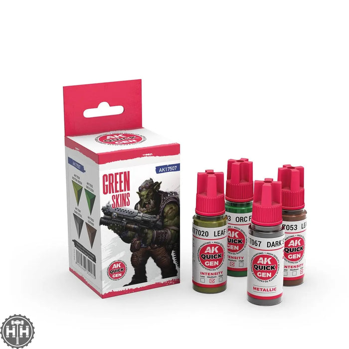 Ak17507 Green Skins (Quick Gen Set) AK Quick Gen AK Interactive