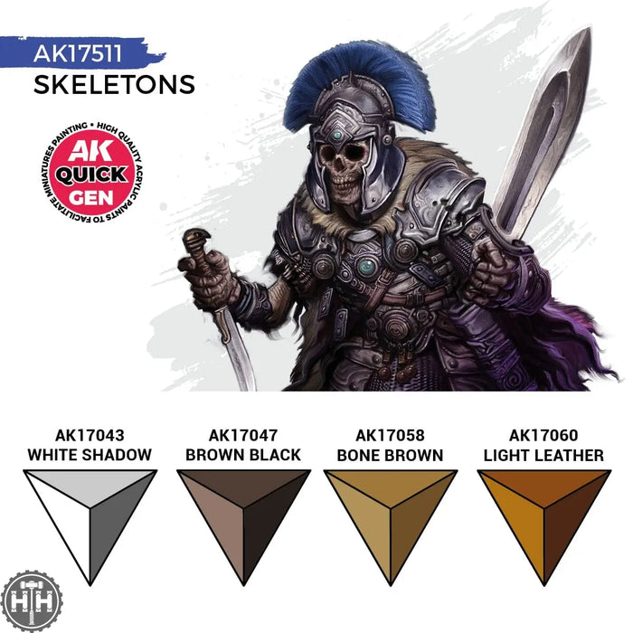 Ak17511 Skeletons (Quick Gen Set) AK Quick Gen AK Interactive