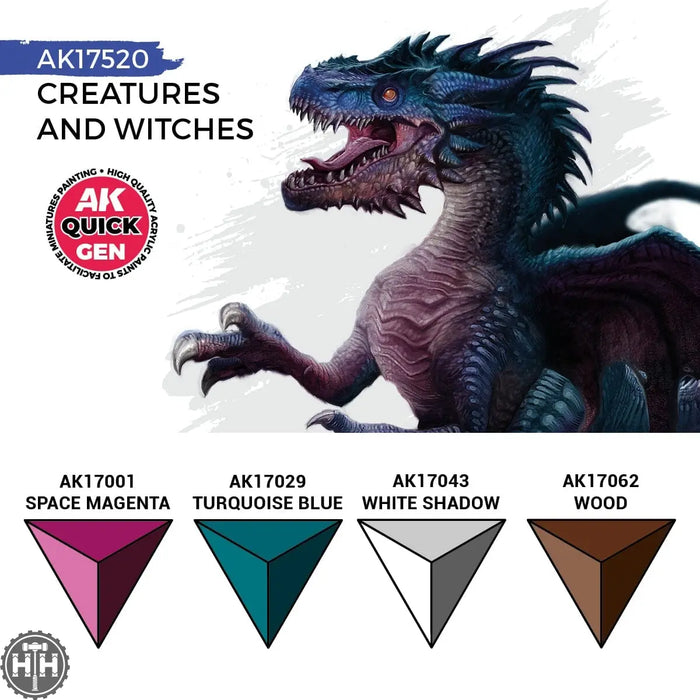 Ak17520 Creatures And Witches (Quick Gen Set) AK Quick Gen AK Interactive