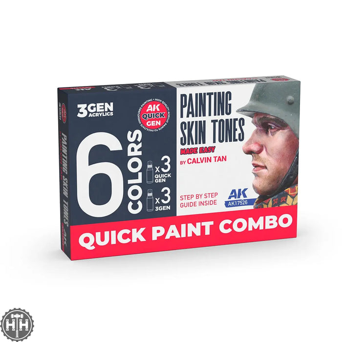 AK17526 Painting Skin Tones Set AK Interactive