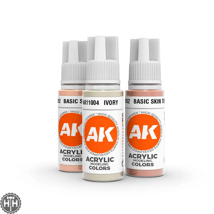 AK17526 Painting Skin Tones Set AK Interactive