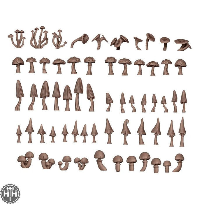AKBIT0005 Forest Mushrooms AK Interactive