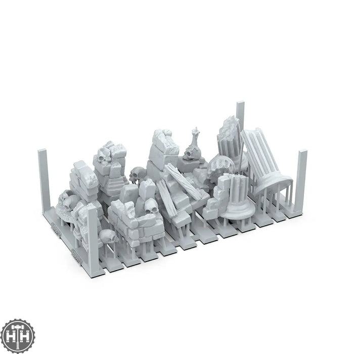 AKBIT0012 Village Ruins AK Interactive