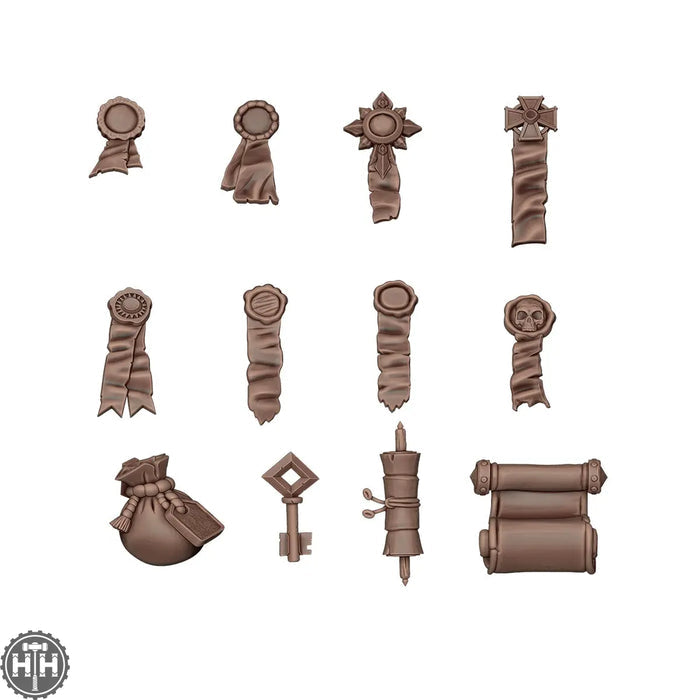 AKBIT0027 Seals And Scrolls AK Interactive