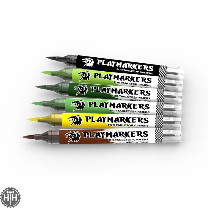 Akm104 Playmarkers Set - Orcs & Goblins (6 Ref.) AK Playmarkers AK Interactive
