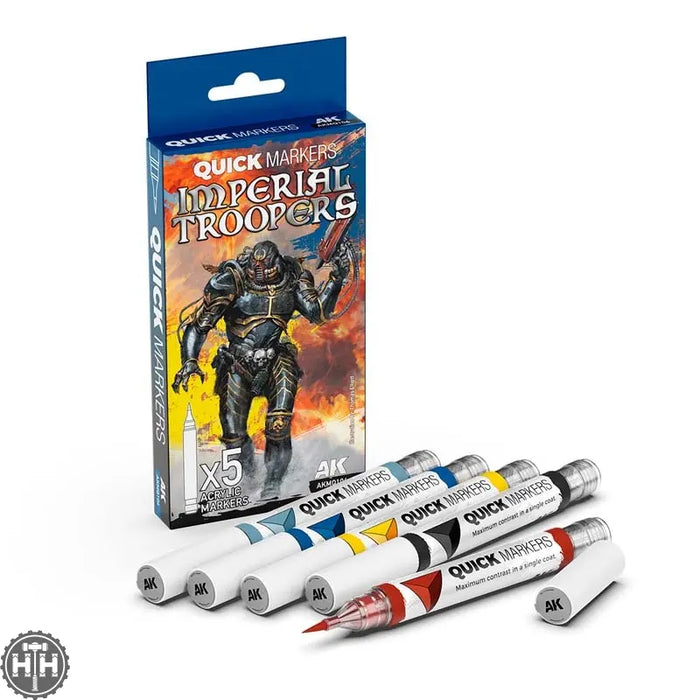 AKMQ104 Imperial Troopers Quick Markers Set AK Interactive