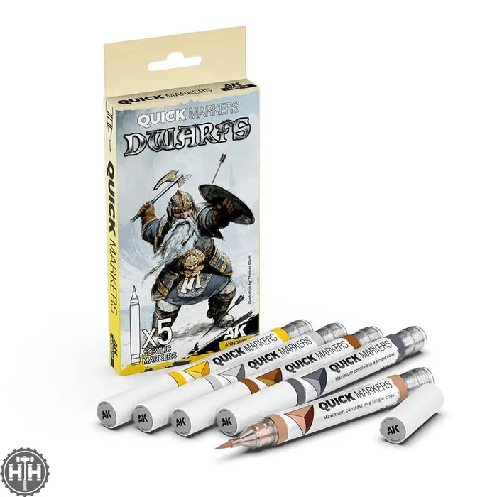 AKMQ107 Dwarfs Quick Markers Set AK Interactive