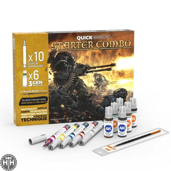 AKMQ111 Starter Combo Quick Markers + 3Gen Set AK Interactive
