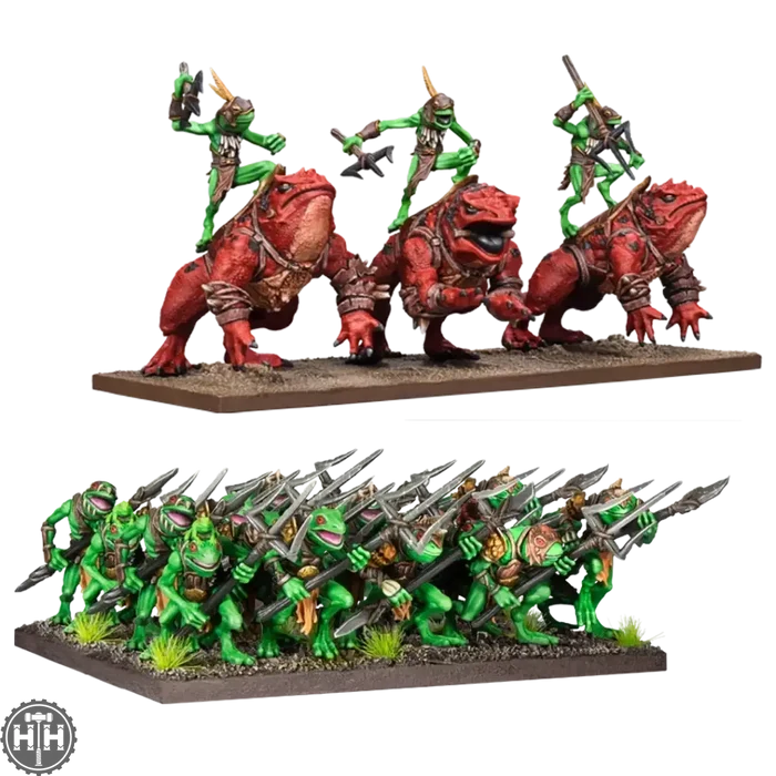Amphibian Battle Group (2025) Trident Realm Mantic Games