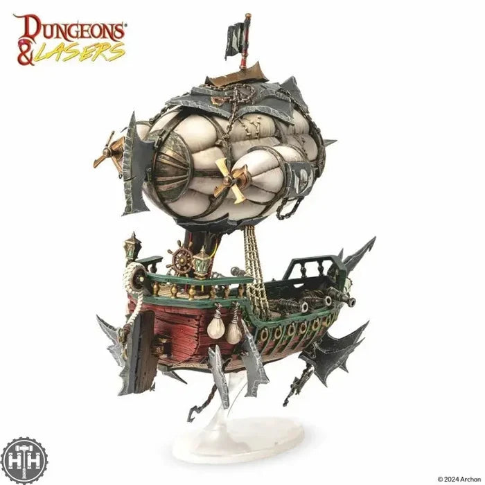 D&L: Miniatures Deuslair: Flying Pirates Airship Dungeons & Lasers Archon Studios