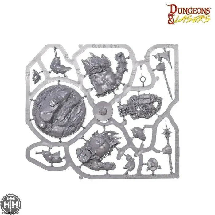 D&L: Miniatures Goblin King Dungeons & Lasers Archon Studios