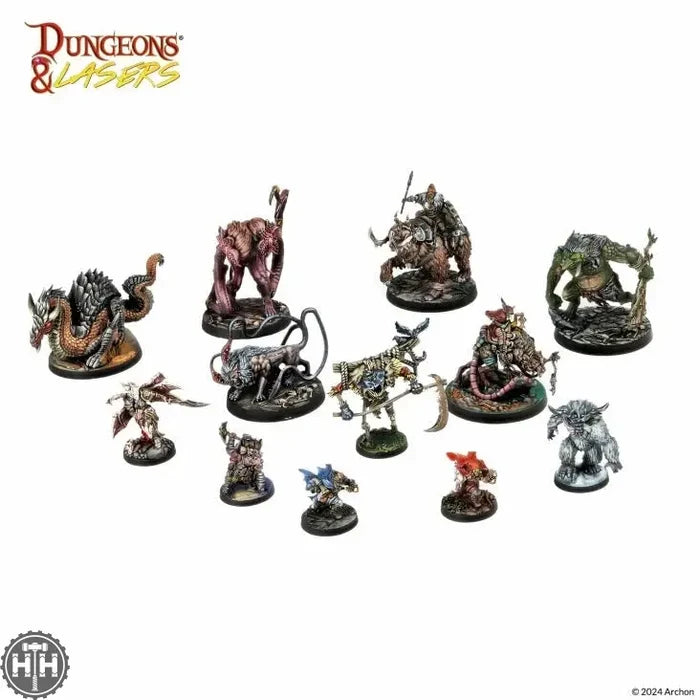 D&L: Miniatures Horrors Of Deuslair Dungeons & Lasers Archon Studios