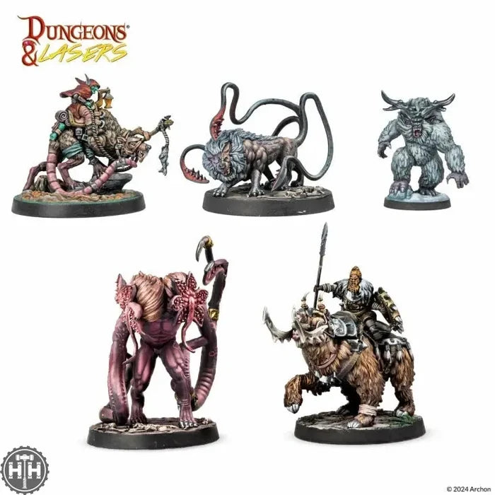 D&L: Miniatures Horrors Of Deuslair Dungeons & Lasers Archon Studios