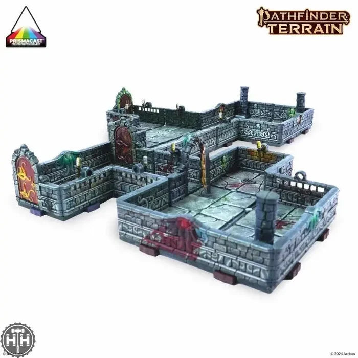 D&L: Prismacast Pathfinder Terrain: Abomination Vaults Pre-Painted Dungeons & Lasers Archon Studios