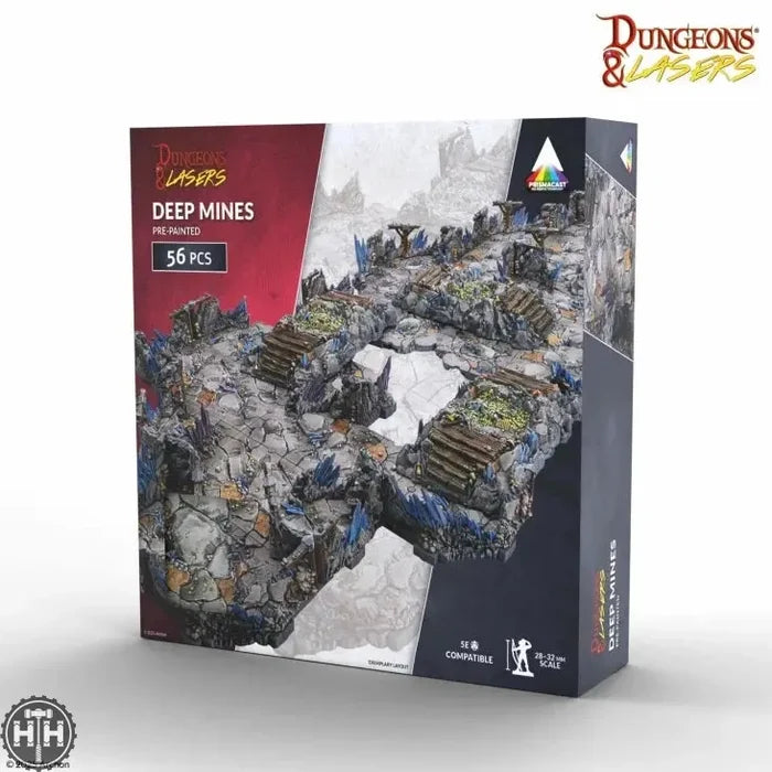 D&L: Prismacast Deep Mines (Pre-Painted) Dungeons & Lasers Archon Studios
