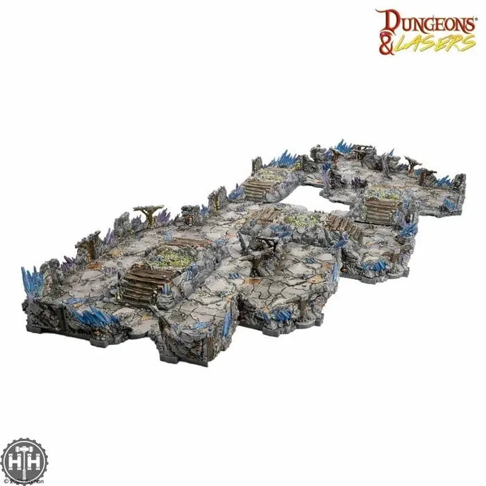 D&L: Prismacast Deep Mines: Pre-Painted Dungeons & Lasers Archon Studios