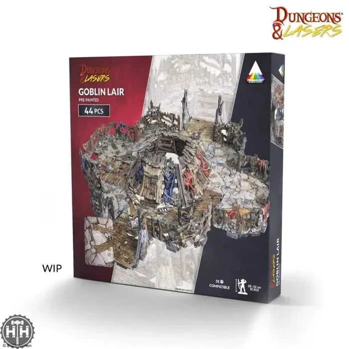 D&L: Prismacast Goblin Lair (Pre-Painted) Dungeons & Lasers Archon Studios
