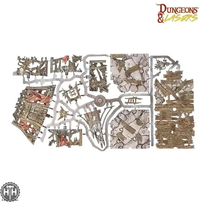 D&L: Prismacast Goblin Lair (Pre-Painted) Dungeons & Lasers Archon Studios