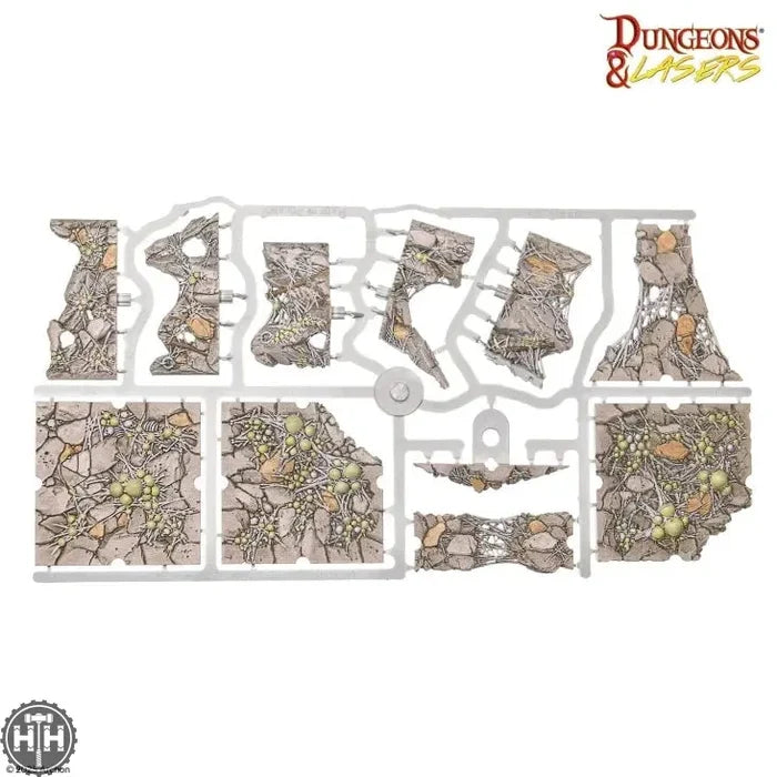 D&L: Prismacast Spider Nest (Pre-Painted) Dungeons & Lasers Archon Studios