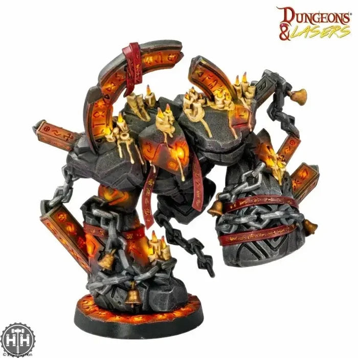 D&L: Miniatures Runic Golems Dungeons & Lasers Archon Studios
