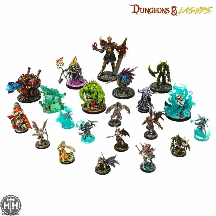 D&L: Miniatures Victims Of Insanity Dungeons & Lasers Archon Studios